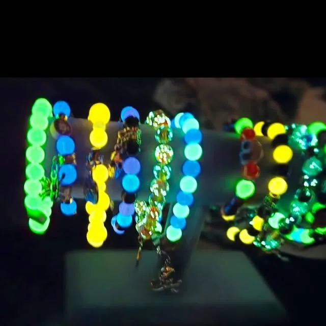 Glow-In-the-Dark or Halloween-themed Bracelet Making
