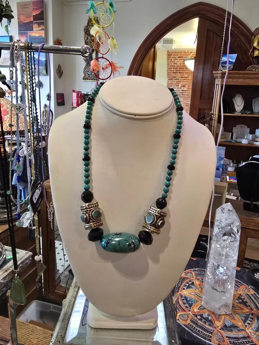 Chunky Turquoise Necklace