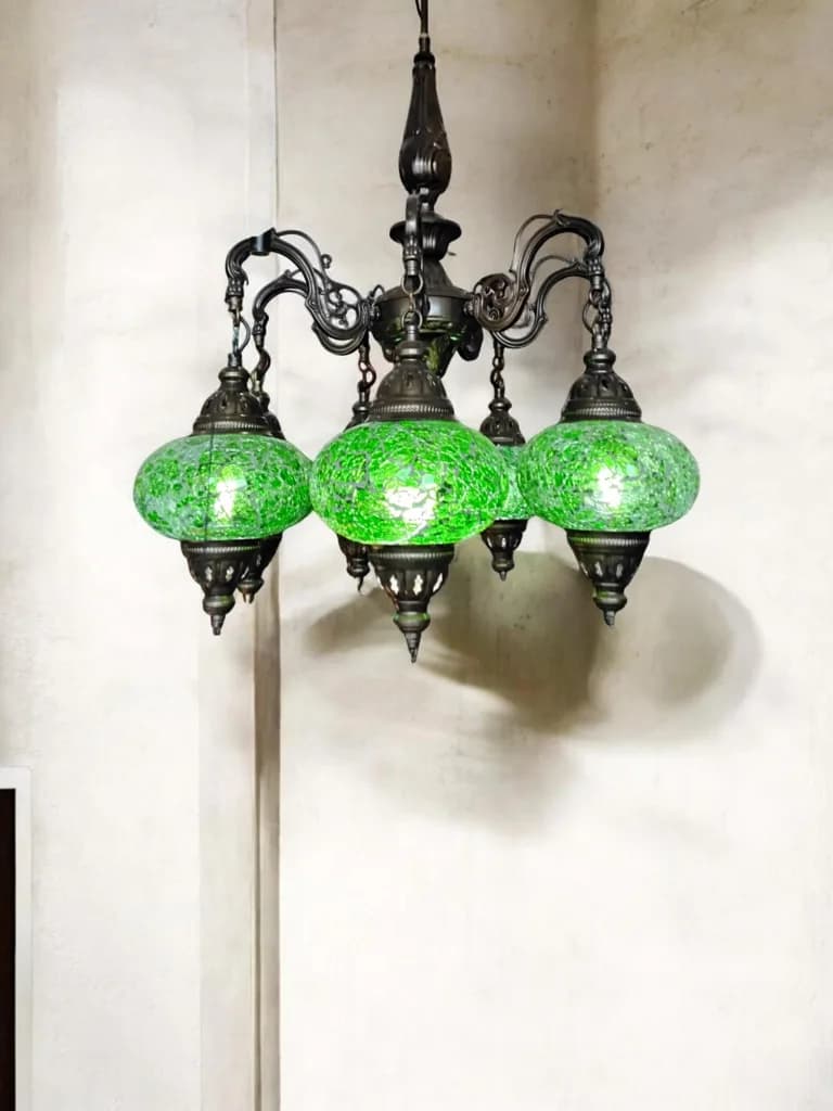 7 Bulb Turkish Chandler