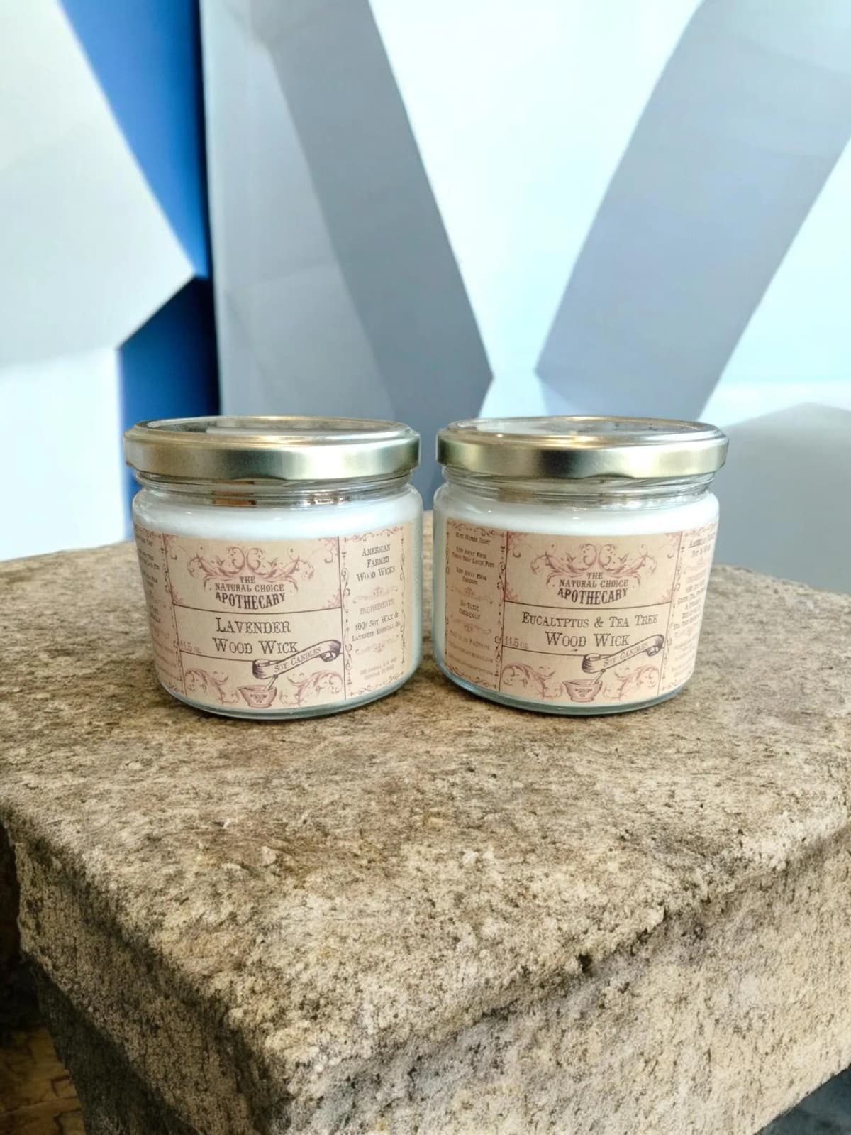 Big Candle Lavender